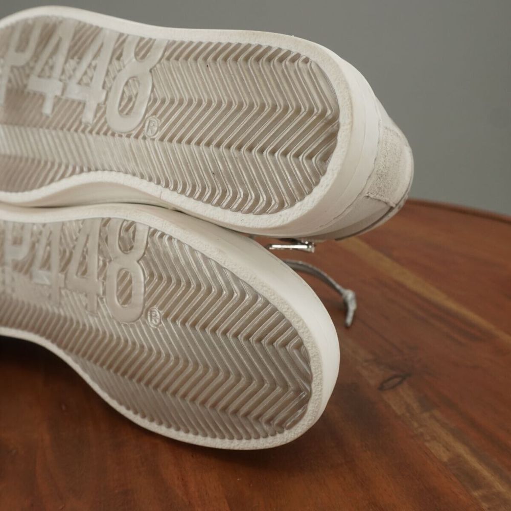 P448 White Sneakers Leather Minimalist Design - Picture 9 of 10